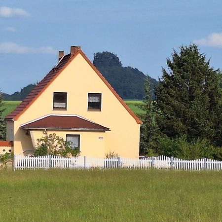 Ferienwohnung Blick Zum Zirkelstein Reinhardtsdorf-Schona Esterno foto