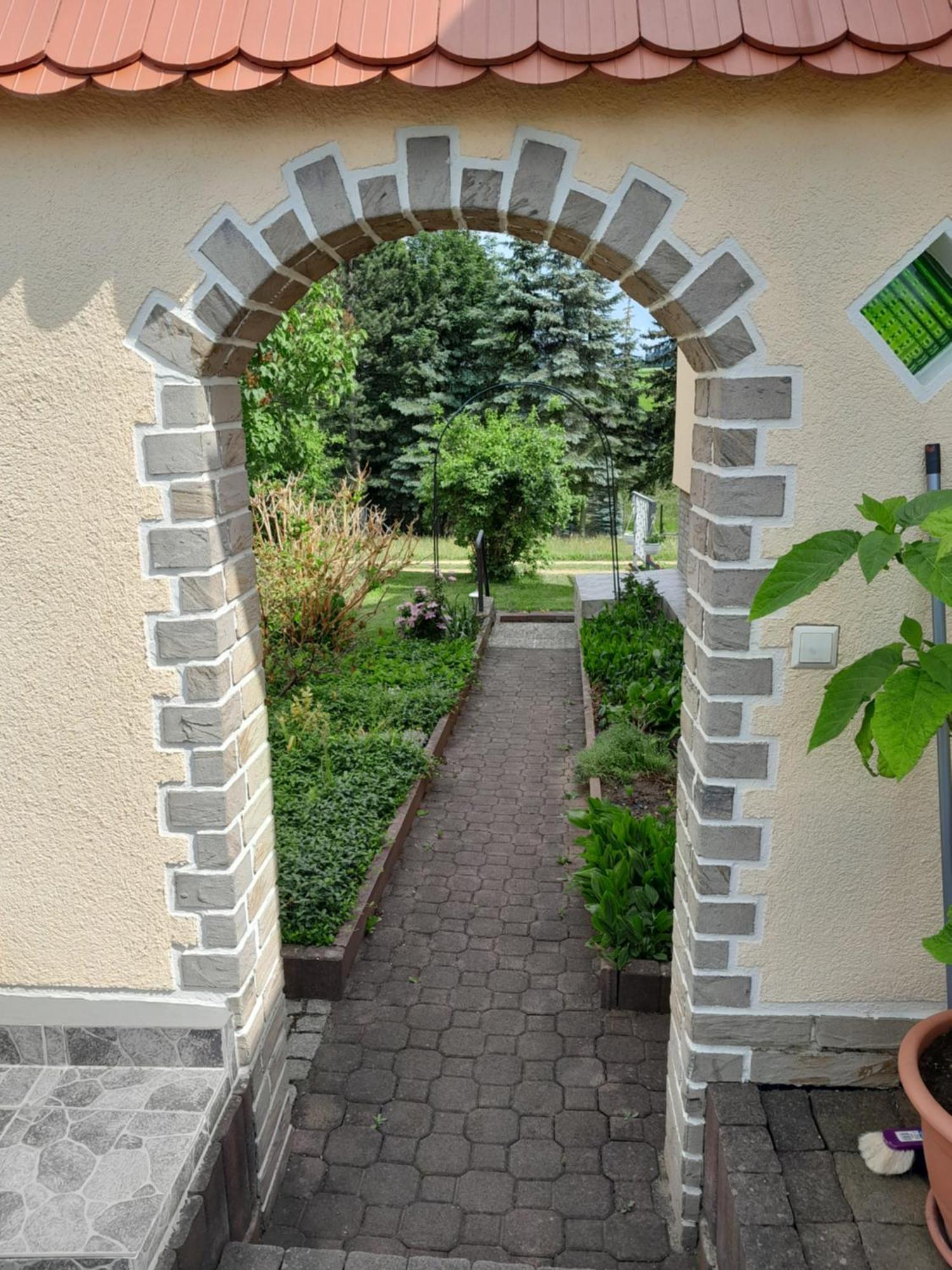 Ferienwohnung Blick Zum Zirkelstein Reinhardtsdorf-Schona Esterno foto