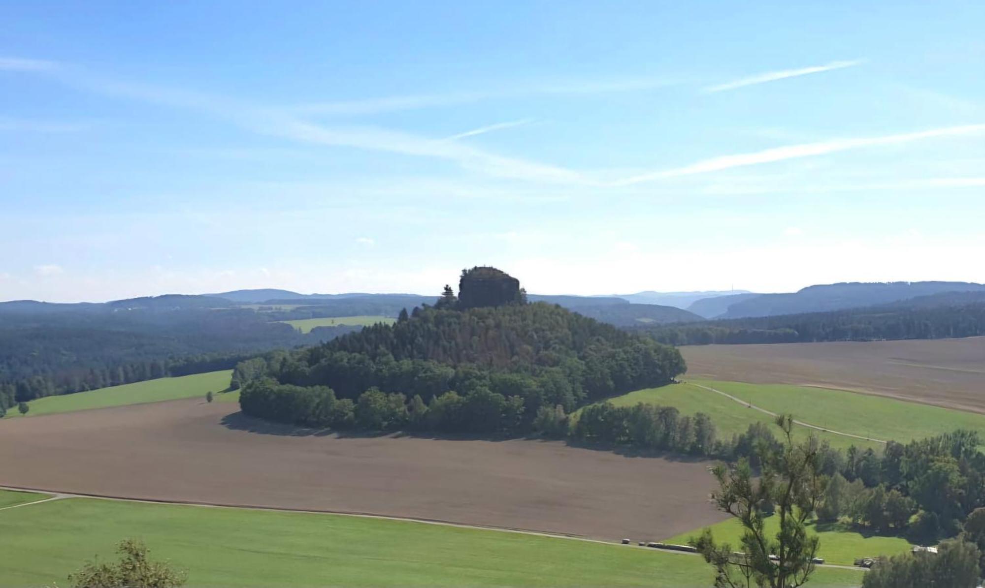 Ferienwohnung Blick Zum Zirkelstein Reinhardtsdorf-Schona Esterno foto